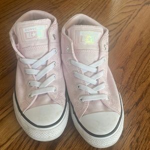 Pink Converse like new condition!